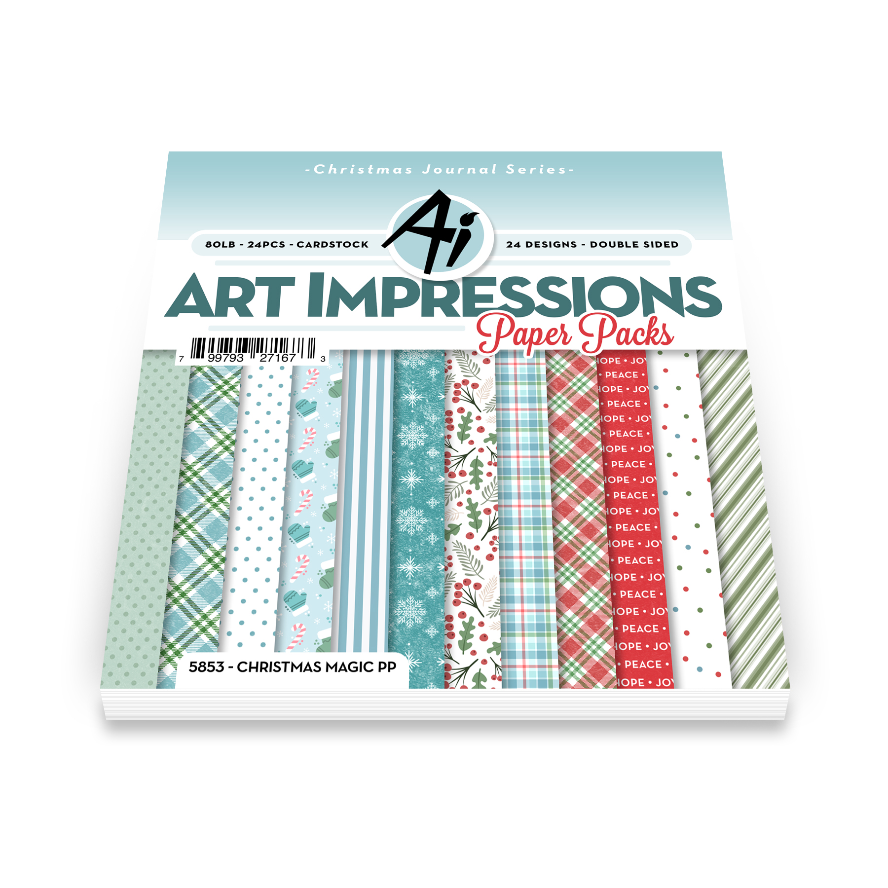 5853 – Christmas Magic Paper Pack – Art Impressions